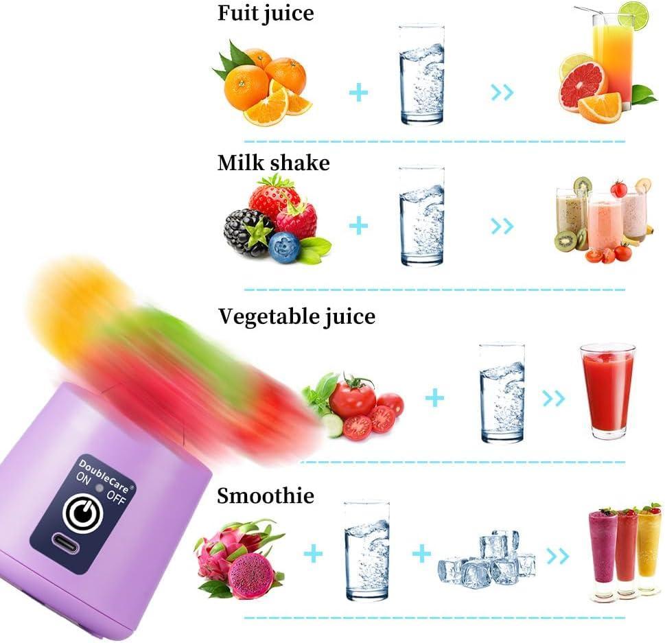 Multicolor Electric Juicer Blender - 1 Pc Portable & Multifunctional Kitchen Gadget